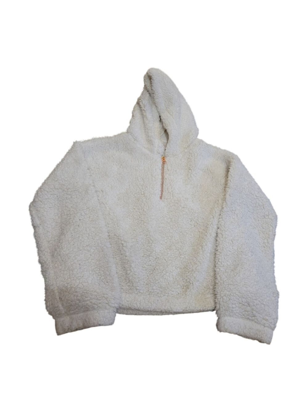 SO Faux Fur Hoodie Girls' Size Large 10-12